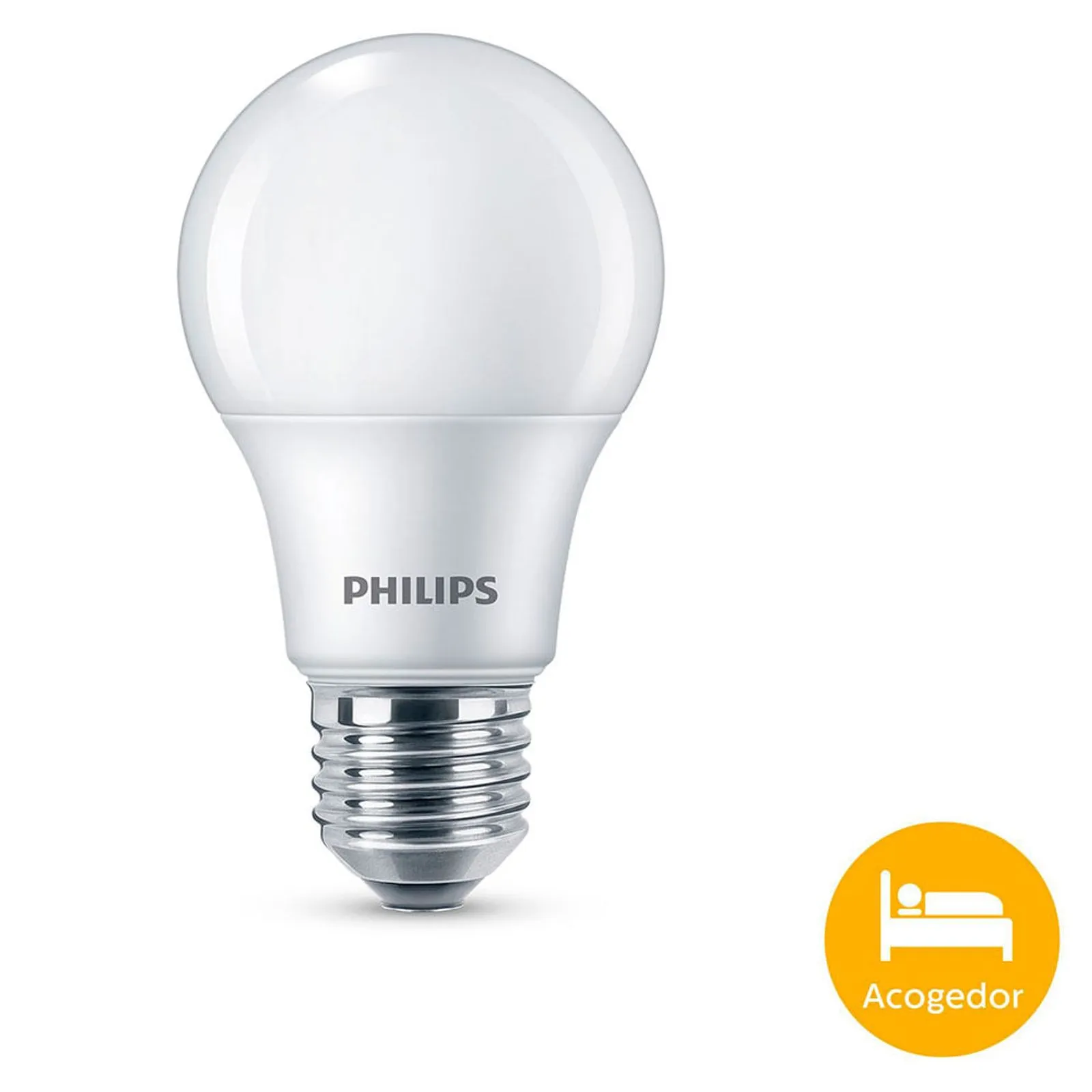 Bombillo Led luz cálida x2und. Philips 3