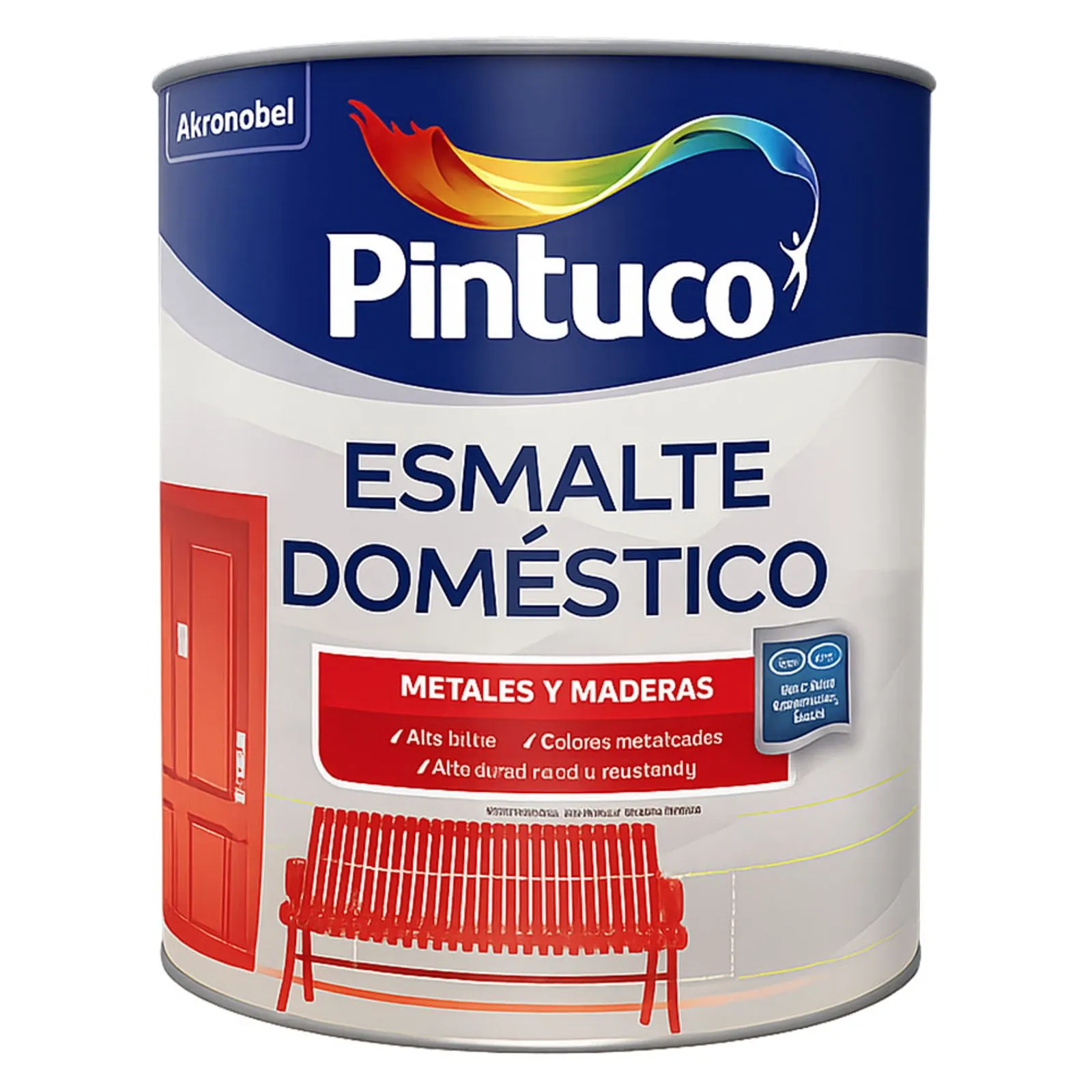 Esmalte Sintético Interiores Exteriores Blanco x1gal