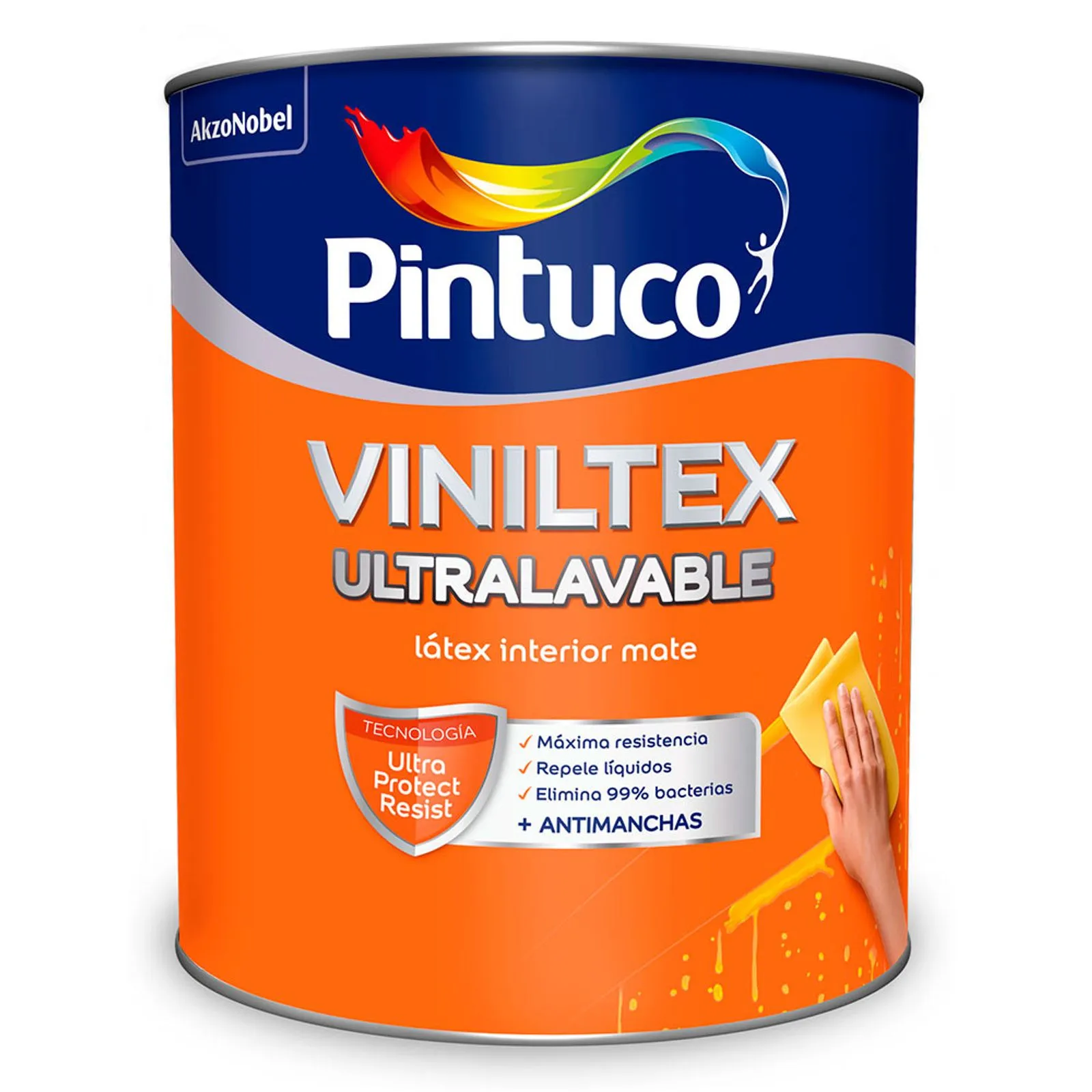 Pintura ultralavable blanco 1 gl Viniltex