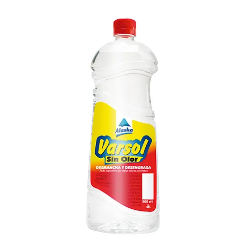 VARSOL ALASKA DESMANCHA DESENGRASA SIN OLOR 960ML