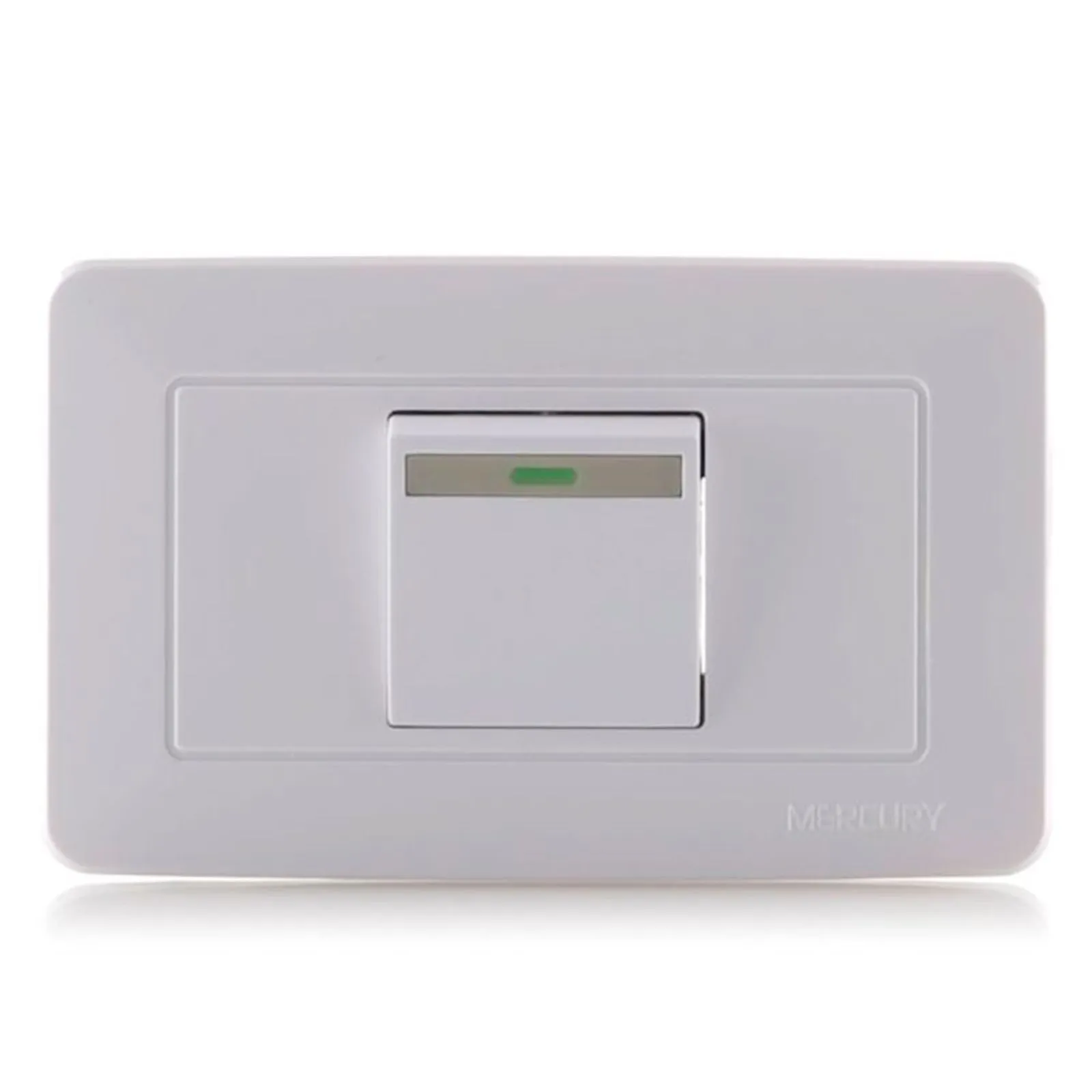 Interruptor sencillo blanco Mercury