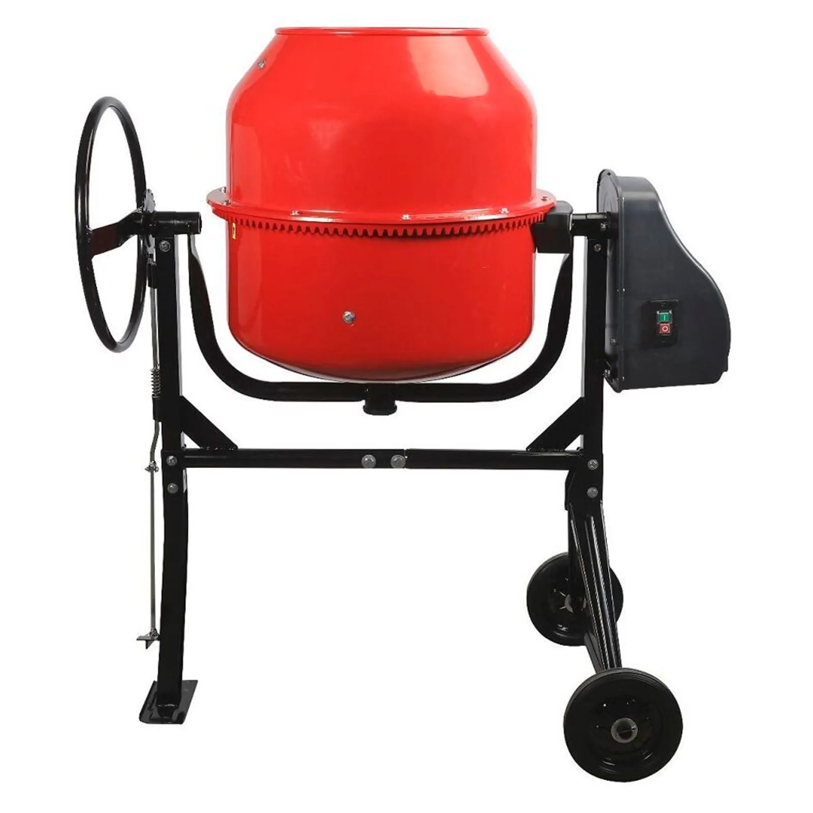 Mezcladora concreto 180 lt 800W rojo 4