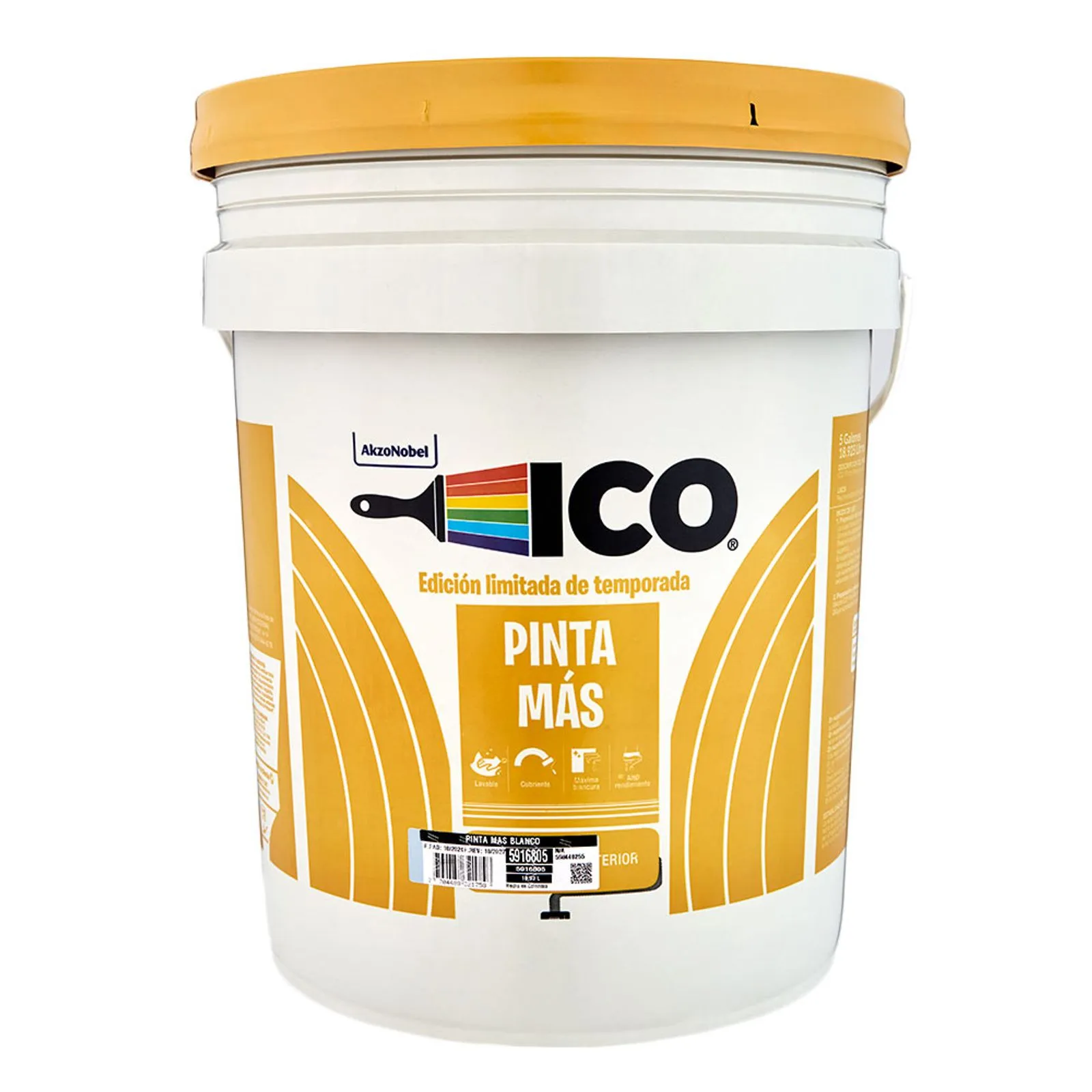 Vinilo blanco mate 5gl ICO