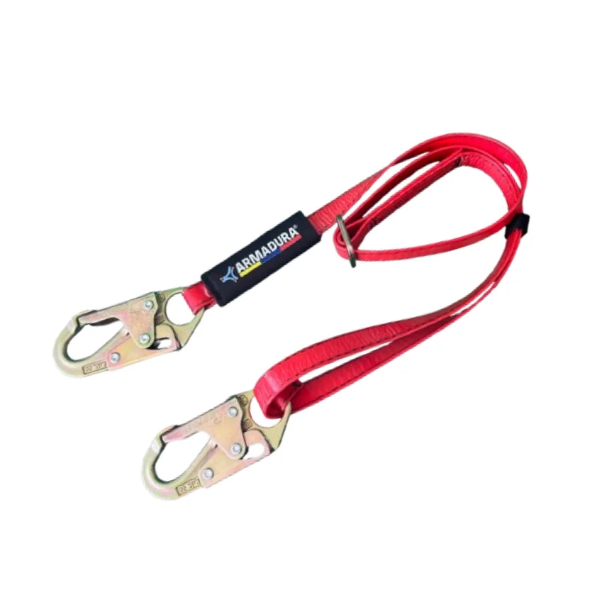 Eslinga de Posicionamiento Y/o Restricción de 25mm. Graduable Con Ganchos de 3/4". Elaborada En Reata Recubierta En Poliuretano