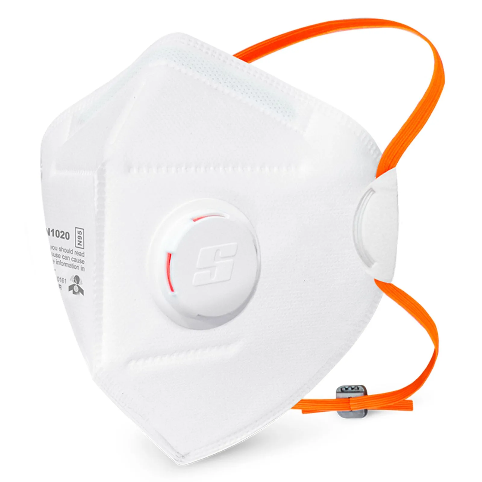 Respirador N95 Con/Valvula Blanco x Un