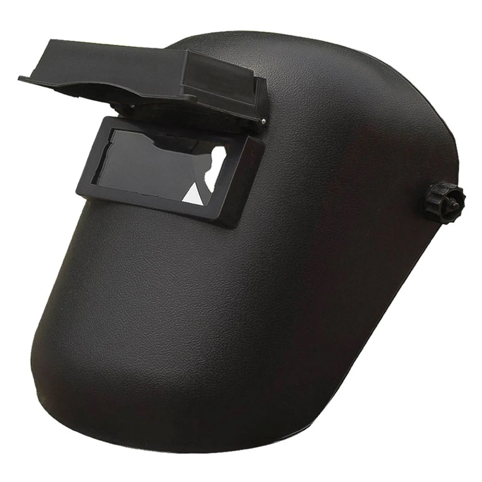 Careta para soldar vidrio móvil negro